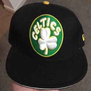 Boston Celtics New Era fitted hat size 7 1/8